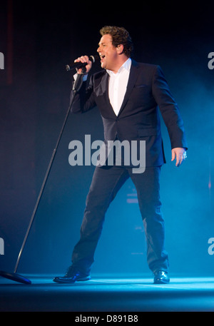 Michael Ball vivono a Hammersmith Apollo Foto Stock