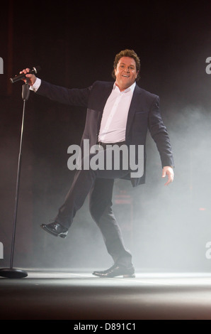 Michael Ball vivono a Hammersmith Apollo Foto Stock