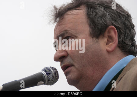 Westminster, Londra, Regno Unito. Il 22 maggio 2013. protestando avvocati al di fuori del Parlamento. Credito: Paolo Davey / Alamy Live News Foto Stock