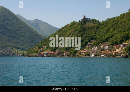 Sensole, Monte Isola, lago d'Iseo, lombardia, italia Foto Stock