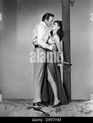 Schiava 1947 Universal International film con Yvonne de Carlo e George Brent Foto Stock