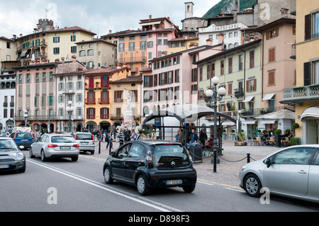 Lovere Lago Iseo Lombardia, Italia Foto Stock