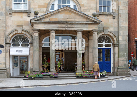 La Buttercross, Ludlow, Shropshire, Inghilterra, Regno Unito. Foto Stock