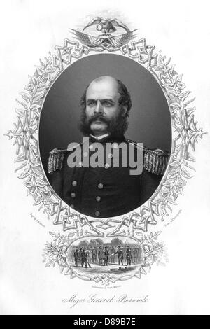 AMBROSE BURNSIDE - 2 Foto Stock