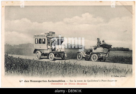 Dion Bouton Omnibus Foto Stock