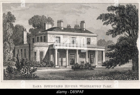 WIMBLEDON PARK HOUSE Foto Stock