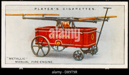 MOTORE ANTINCENDIO METALLICO Foto Stock