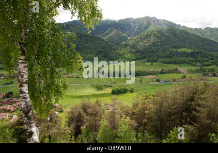 Val Seriana, Clusone, lombardia, italia Foto Stock