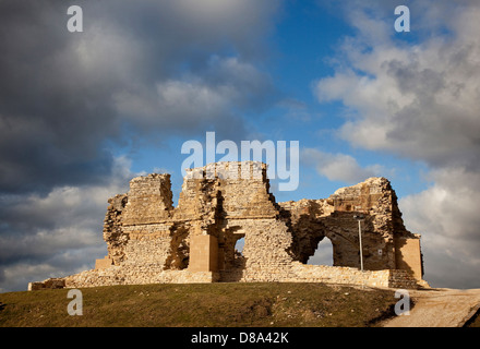 Il castello di Tiebas. La Navarra. Spagna Foto Stock