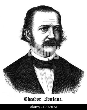 THEODOR FONTANE Foto Stock