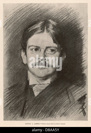 EDWIN AUSTIN ABBEY Foto Stock