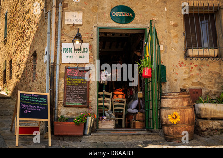 Osteria a Castiglione della Pescaia, Toscana, Italia Foto Stock