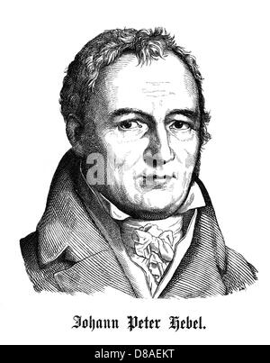 JOHANN PETER HEBEL Foto Stock