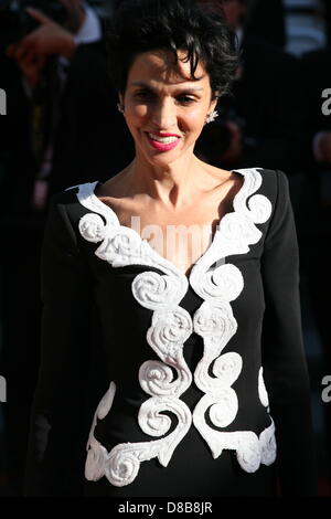 Cannes, Francia. Il 23 maggio 2013. Farida Khelfa al 'Nebraska' film screening di gala al Cannes Film Festival. Credito: Doreen Kennedy/Alamy Live News Foto Stock