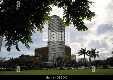 Calice condominio torre/edificio per uffici si Park Cebu Filippine Foto Stock