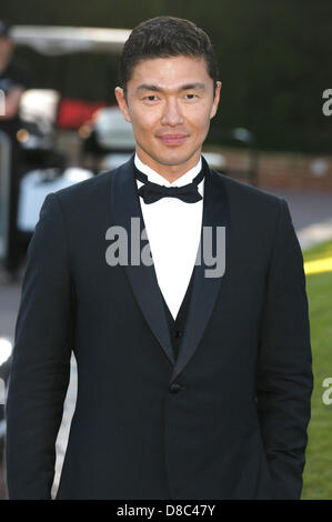 Cannes, Francia. Il 23 maggio 2013. Rick Yune assiste amfAR il ventesimo Cinema annuale contro l AIDS Gala durante la 66annuale di Cannes Film Festival a Hotel du Cap-Eden-Roc il 23 maggio 2013 a Cap d'Antibes, Francia. Credito: dpa picture alliance / Alamy Live News Foto Stock