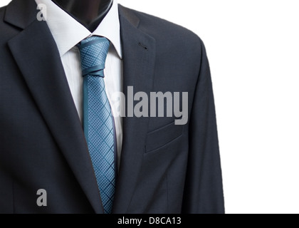 Nero business suit con un tirante Foto Stock