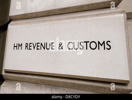 HM Revenue and Customs, Westminster, Londra, Inghilterra, Regno Unito Foto Stock