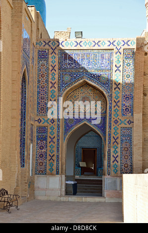 Shah-i-Zinda (avenue di mausolei) in Samarcanda Foto Stock