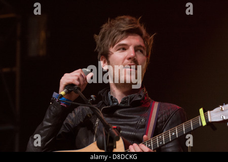 Kodaline, basata a Dublino irish rock alternativo quartet giocando inmwt arena in Derry a radio1's one big weekend. Essi erano originariamente noto come 21 richieste. Foto Stock