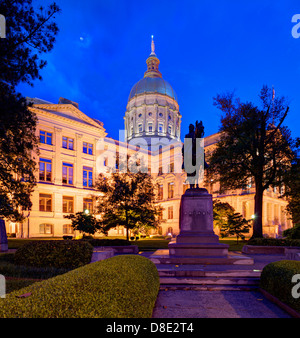 Georgia State Capitol Building in Atlanta, Georgia, Stati Uniti d'America. Foto Stock