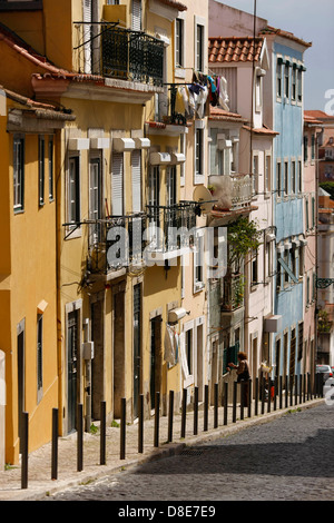 Elegante Quartiere Bairro Alto, Lisbona, Portogallo Foto Stock