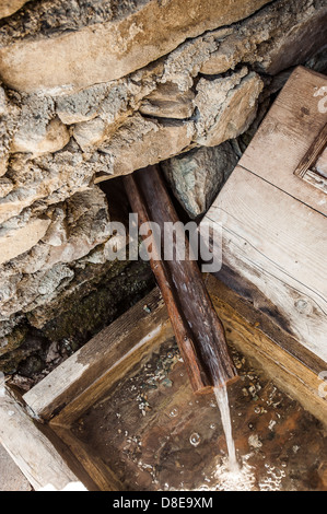 Europa Provincia di Torino Piemonte Orsiera Rocciavriè Park Usseaux washouse di montagna Foto Stock