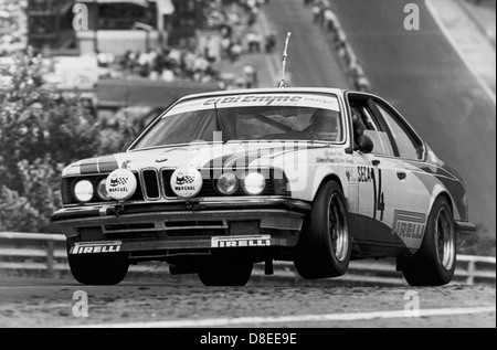 24 Ore di Spa 1985, Belgio,BMW 635,Micangeli, grano, Micangeli Foto Stock