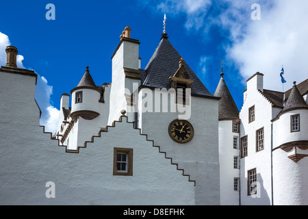 Gran Bretagna, Scozia, Perthshire, Blair Atholl, il castello di Blair, casa del duca di Athool. Foto Stock