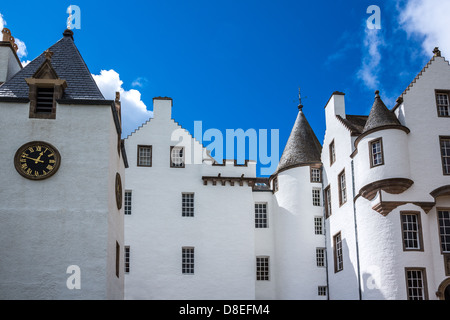 Gran Bretagna, Scozia, Perthshire, Blair Atholl, il castello di Blair, casa del duca di Athool. Foto Stock