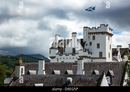 Gran Bretagna, Scozia, Perthshire, Blair Atholl, il castello di Blair, casa del duca di Athool. Foto Stock