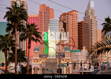 New York-New York Hotel & Casino di Las Vegas, Nevada, Stati Uniti d'America, STATI UNITI D'AMERICA Foto Stock