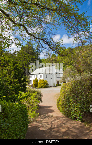 Giardini di INVEREWE E CASA NELLA PRIMAVERA DEL WEST COAST Highlands della Scozia Foto Stock