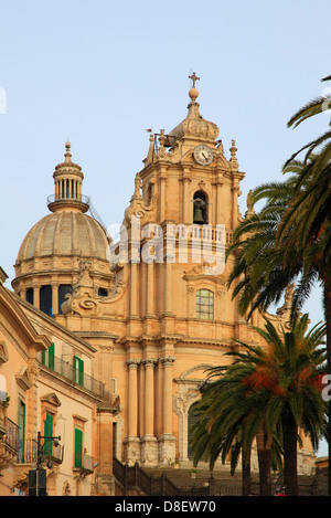 L'Italia, sicilia, Ragusa Ibla, Duomo di San Giorgio e Chiesa, Foto Stock