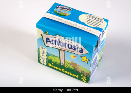 Ambrosia Devon crema pasticcera Foto Stock