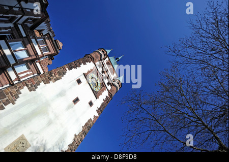 Martinstor, Freiburg Foto Stock