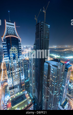 Marina 101 Tower a Dubai Marina, EMIRATI ARABI UNITI Foto Stock