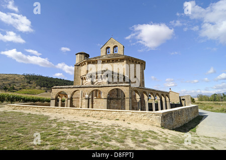 Santa Maria de Eunate Foto Stock