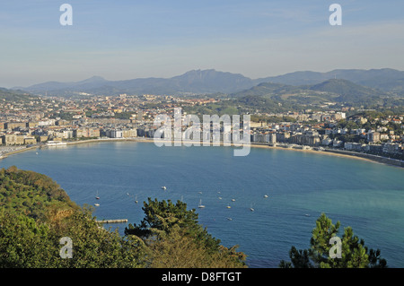 Baia de la Concha Foto Stock