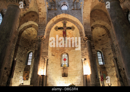 L'Italia, Palermo, San Cataldo, chiesa, interna Foto Stock