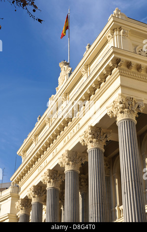 Borsa di Madrid, Madrid, Spagna Foto Stock