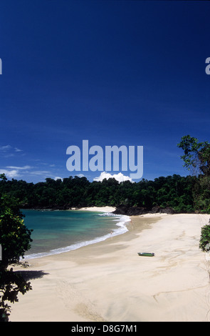 Sunny beach in San Jose island Foto Stock