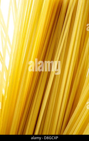 Lungo lo sfondo di spaghetti Foto Stock