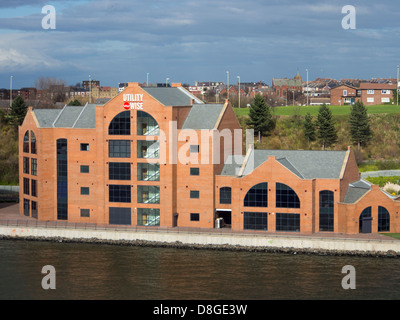 Appartamenti a South Shields, Tyneside, Regno Unito. Foto Stock