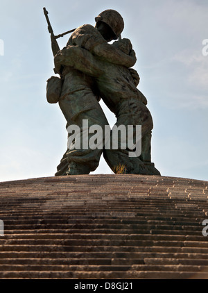 Memoriale di guerra di Corea Foto Stock