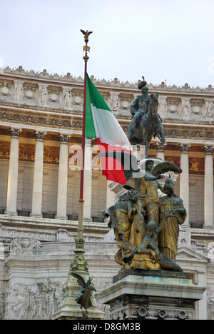 Monumento Nazionale di Vittorio Emanuele II Foto Stock