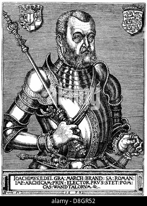 Joachim II. Hector, 1505 - 1571 , elettore di Brandeburgo, Hohenzollern, Germania, Europa Foto Stock