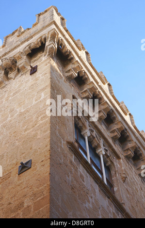 Palazzo Abatellis, palazzo medievale a Palermo Foto Stock