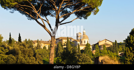 Basilika Basilica dei Santi Giovanni e Paolo, Roma, Italia Foto Stock