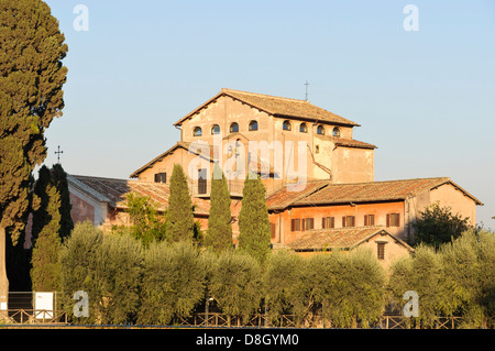 San Bonaventura al Palatino, Palatin hill, Roma, Italia Foto Stock